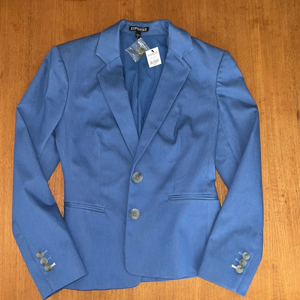 Express Women’s Notch Collar 2 Button Blazer